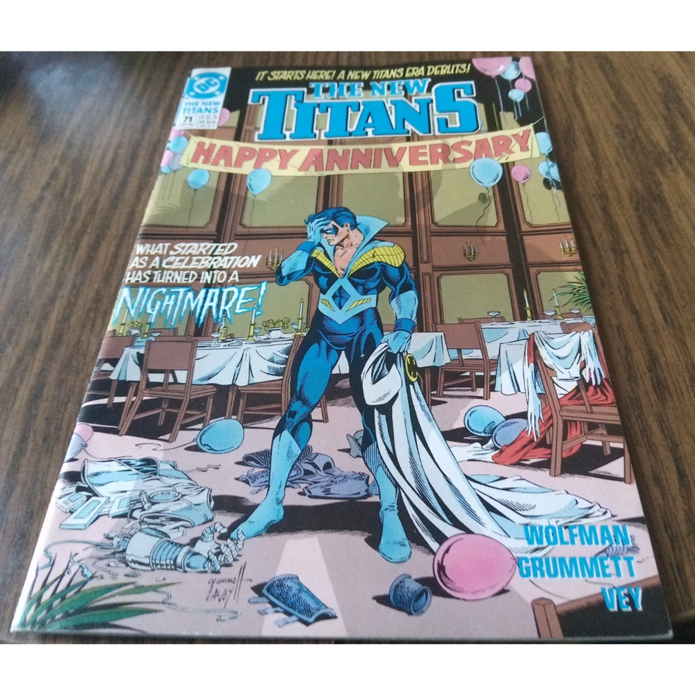 The New Titans #71 (November 1990 DC Comics)